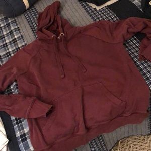 Goodfellow & Co Maroon Hoodie, heavyweight cotton